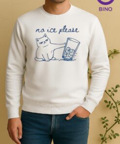 No Ice Please Cute Cat Sweater
