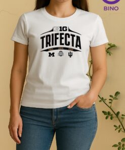 Officials Big Ten Releases Conferences Football Natty 3 Peat Women Shirt