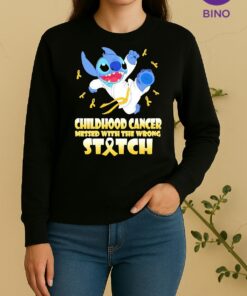 Officials Childhood Cancer Messed With The Wrong Stitch Kung Fu Sweater