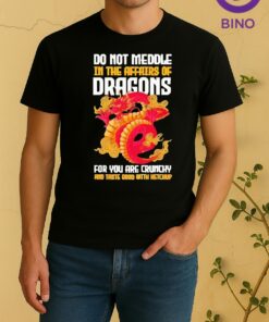 Officials Do Not Meddle In The Affairs Of Dragons For You Are Crunchy And Taste Good With Ketchup Shirt