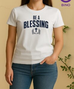 Officials Drake Maye Wears Be A Blessing Women Shirt