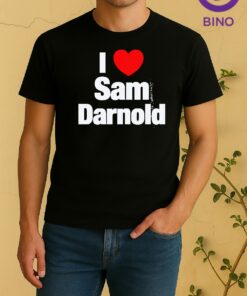 Officials I Love Sam Darnold Heart Seattle Seahawks Shirt