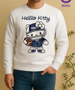 Officials Indianapolis Colts X Hello Kitty Gifts For Fans Sweater