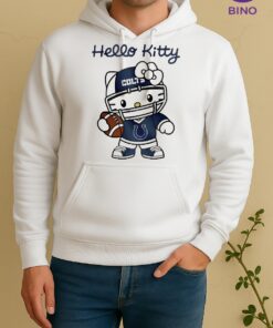 Officials Indianapolis Colts X Hello Kitty Gifts For Fans Unisex Hoodie