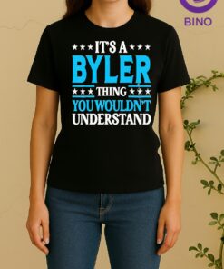 Officials Its A Byler Thing You Wouldnt Understand Women Shirt
