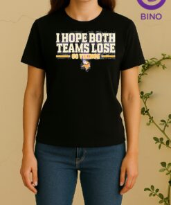 Officials Minnesota Vikings I Hope Both Teams Lose Go Vikings Women Shirt