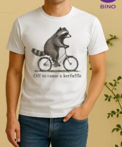 Officials Off To Cause A Kerfuffle Raccoon Graphic Shirt