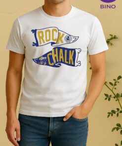 Officials Rock Chalk Ku Pennant Shirt