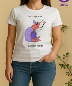 Officials Shrimp Hocus Pocus I Cannot Focus Women Shirt