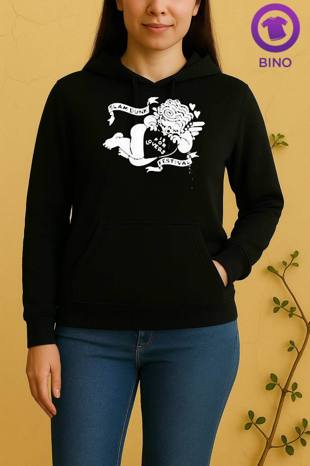 Officials Slam Dunk Cupid Unisex Hoodie