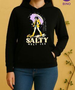 Officials Stay Salty Melt Ice Abolish Ice Anti Ice Political Unisex Hoodie