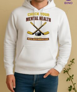 Officials Sun Devil Hockey Check Your Mental Health Unisex Hoodie