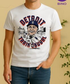 Officials Tarik Skubal Detroit Tigers Baseball Caricatures Woman Shirt