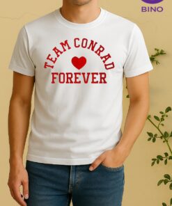 Officials Team Conrad Forever Curved Heart Logo Woman Shirt