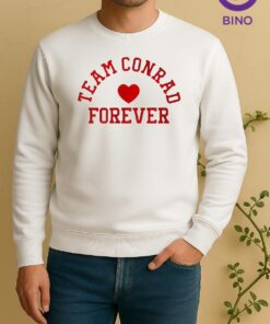 Officials Team Conrad Forever Curved Heart Logo Woman Sweater