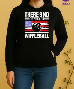 Officials Theres No Crying In Wiffleball Player Unisex Hoodie