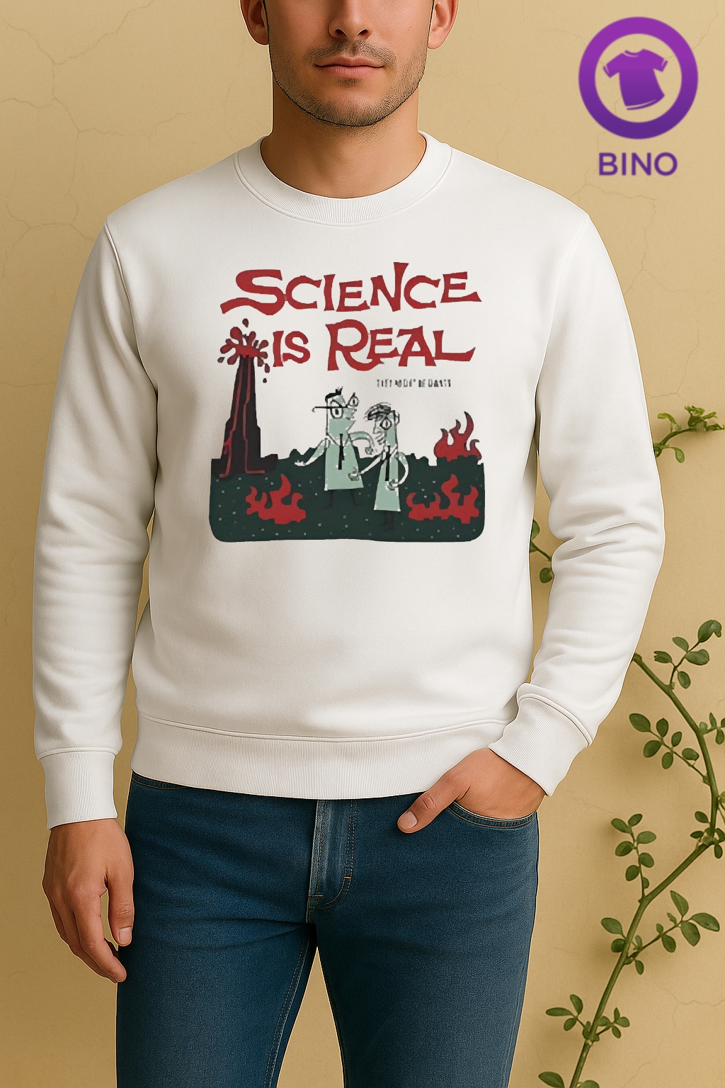 Officials They Might Be Giants Science Is Real Sweater