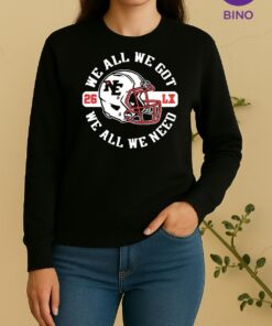 Officials We All We Got New England Football 2026 Sweater