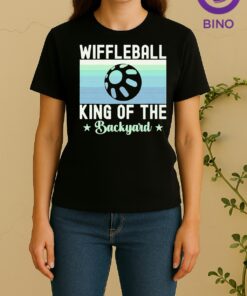Officials Wiffleball King Of The Backyard Women Shirt