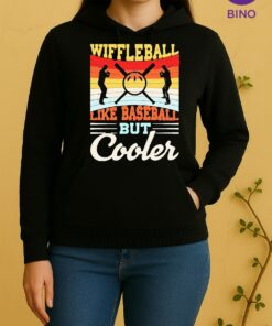 Officials Wiffleball Like Baseball But Cooler Unisex Hoodie