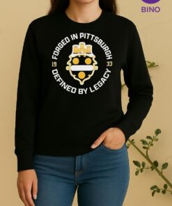 Pretty Forged In Pittsburgh Defined By Legacy 1933 Steelers Throwback Sweater