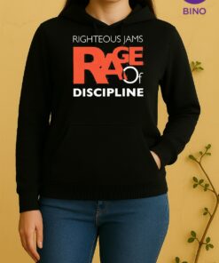 Retro Righteous Jams Rage Of Discipline Unisex Hoodie