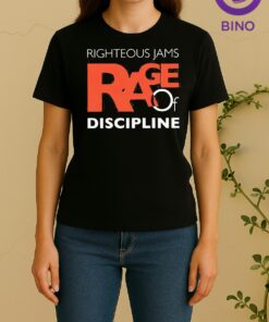 Retro Righteous Jams Rage Of Discipline Women Shirt