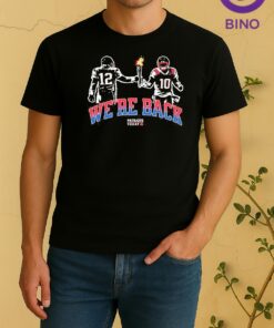 The Were Back New England Patriots Football Tee