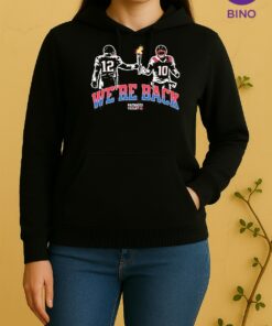 The Were Back New England Patriots Football TeeUnisex Hoodie