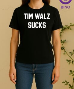 Tim Walz Sucks Woke Minnesota Governor Tampon Tim Women Shirt