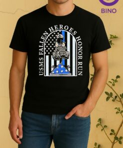 Usms Fallen Heroes Honor Run Flag Shirt