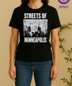 Vintage Posters Streets Of Minneapolis Ice OusWomen Shirt